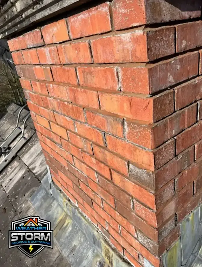 Chimney brickwork repointing in Wickford