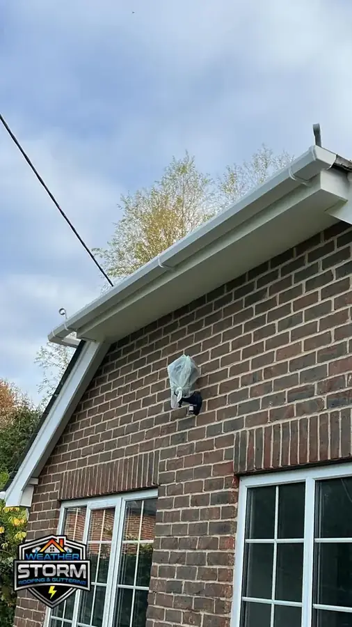 New uPVC fascias and guttering in Southend